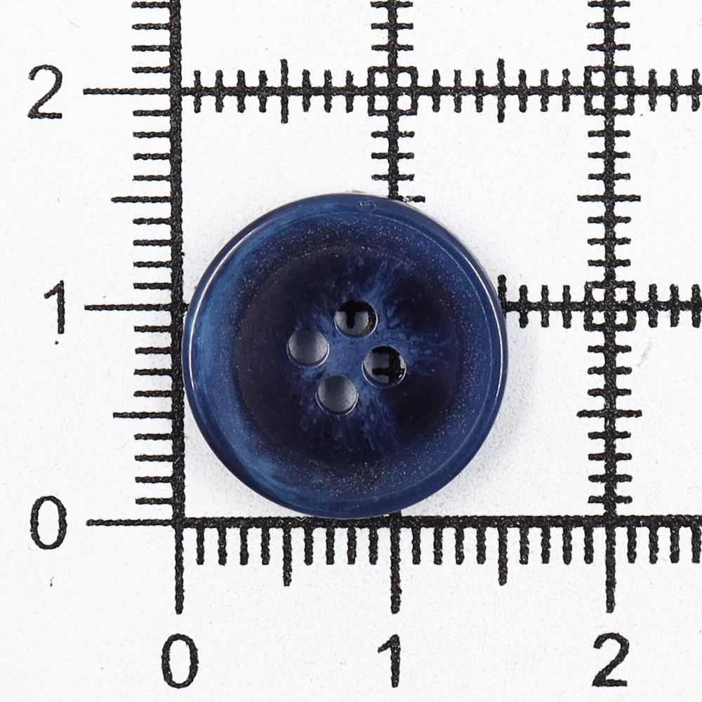 Пуговицы 4 прокола 24L=15 мм, (col.E (т. синий)) CN, 144 шт