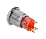 Кнопка IP67 с подсветкой зел. с фиксацией 1NO+1NC 220В AC MT67-F220G11 ОВЕН 107352
