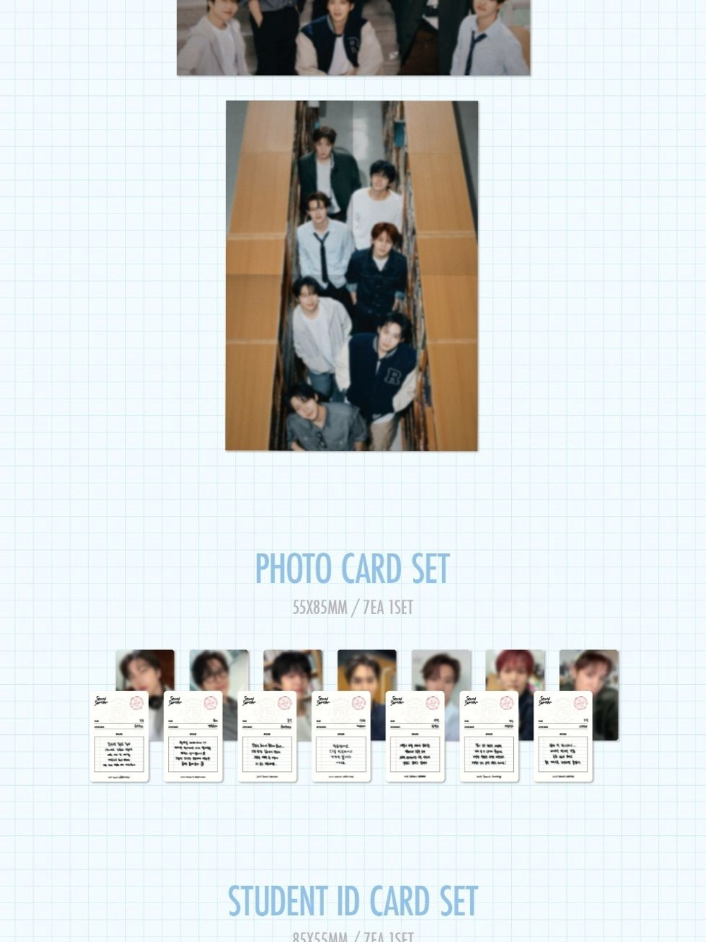 (ПРЕДЗАКАЗ) товары PENTAGON - SECOND SEMESTER 2027 SEASON'S GREETINGS