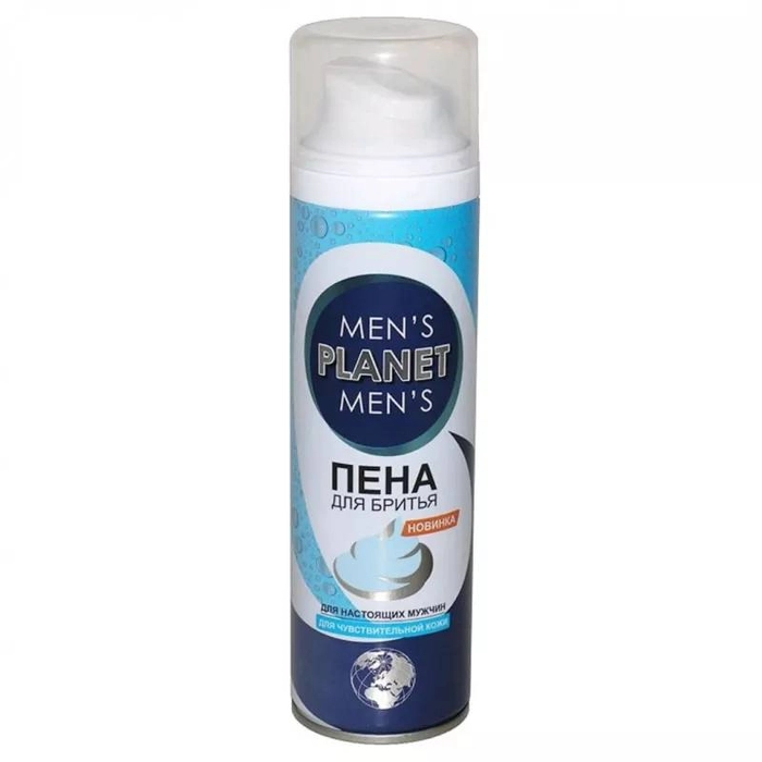 9103 Men"s Planet пена д/б 200мл д/чувст.*24 164.64