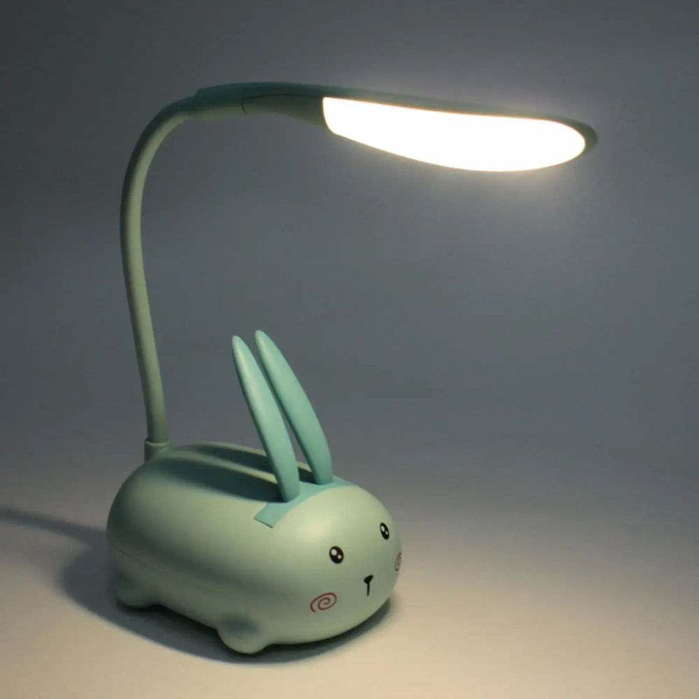 Настольная лампа «Marmalade-Зайчик» LED 9,2*6,8*28,5см USB 3.w 5v, Голубой