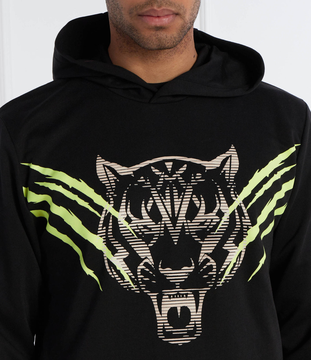 Худи Tiger Line Plein Sport - черный(MJB3198 SJY001N)