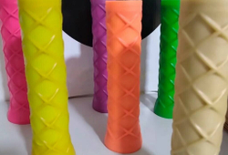Тюнинг инновационная ручка Spiderundergrip для пляжного тенниса оранжевый