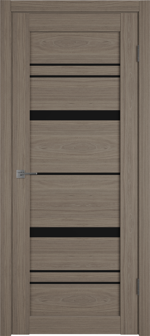 Дверь Atum Pro 25 / Brun Oak / Black Gloss / Владимирские двери