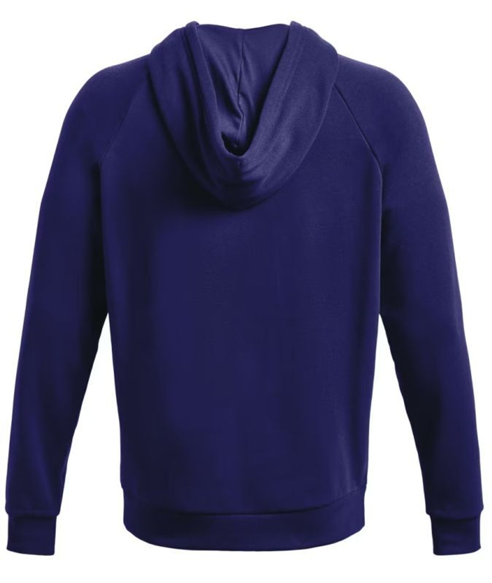 Мужская теннисная кофта Under Armour Men's UA Rival Fleece 1 Zip Hoodie - sonar blue/onyx white
