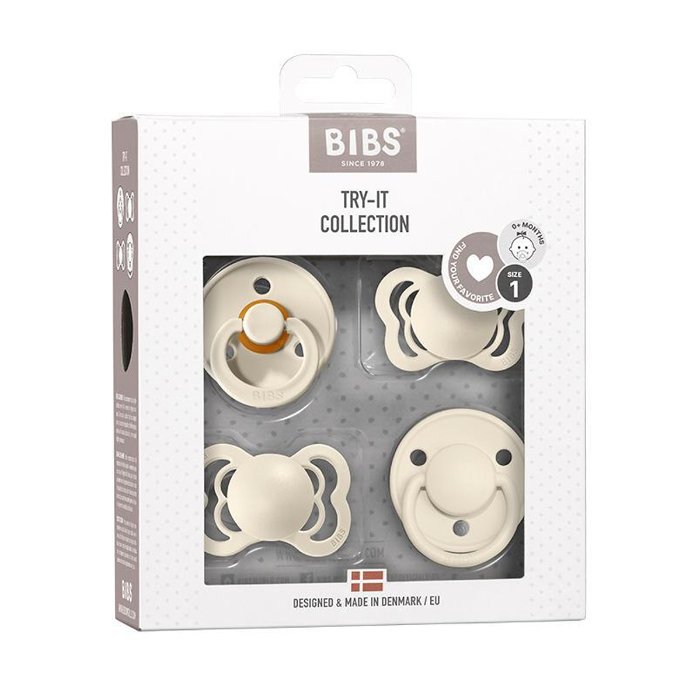 Набор BIBS Try-it collection Ivory