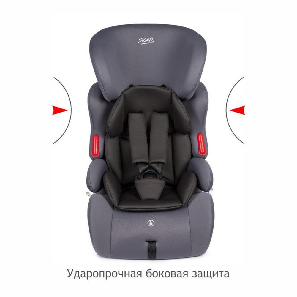 Детское автомоб. кресло "КОСМО" груп. 1-2-3(маренго), люкм, шт, 9-36 кг.