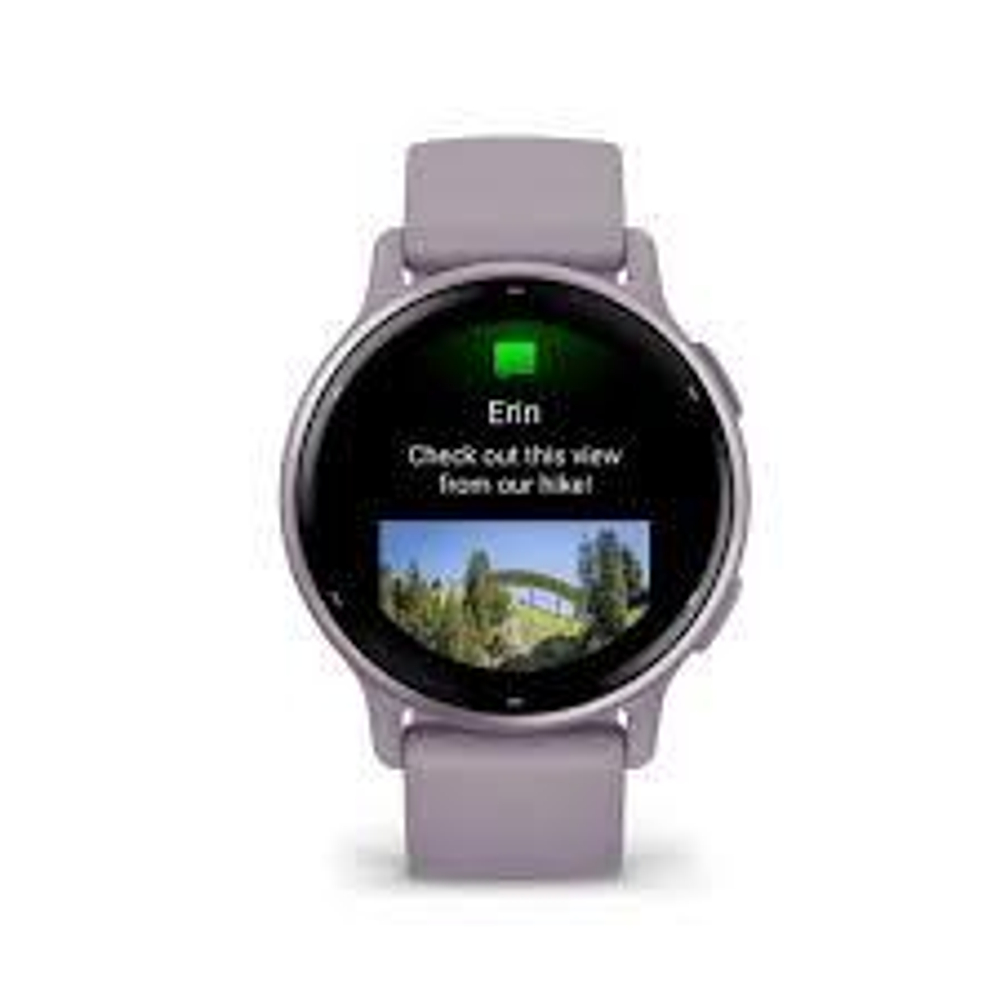 Часы Garmin Vivoactive 5 Metallic Orchid, 010-02862-13