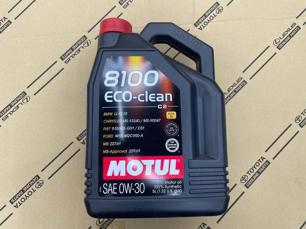 Масло моторное 8100 ECO-Clean 0W30 синт 5л. MOTUL 102889