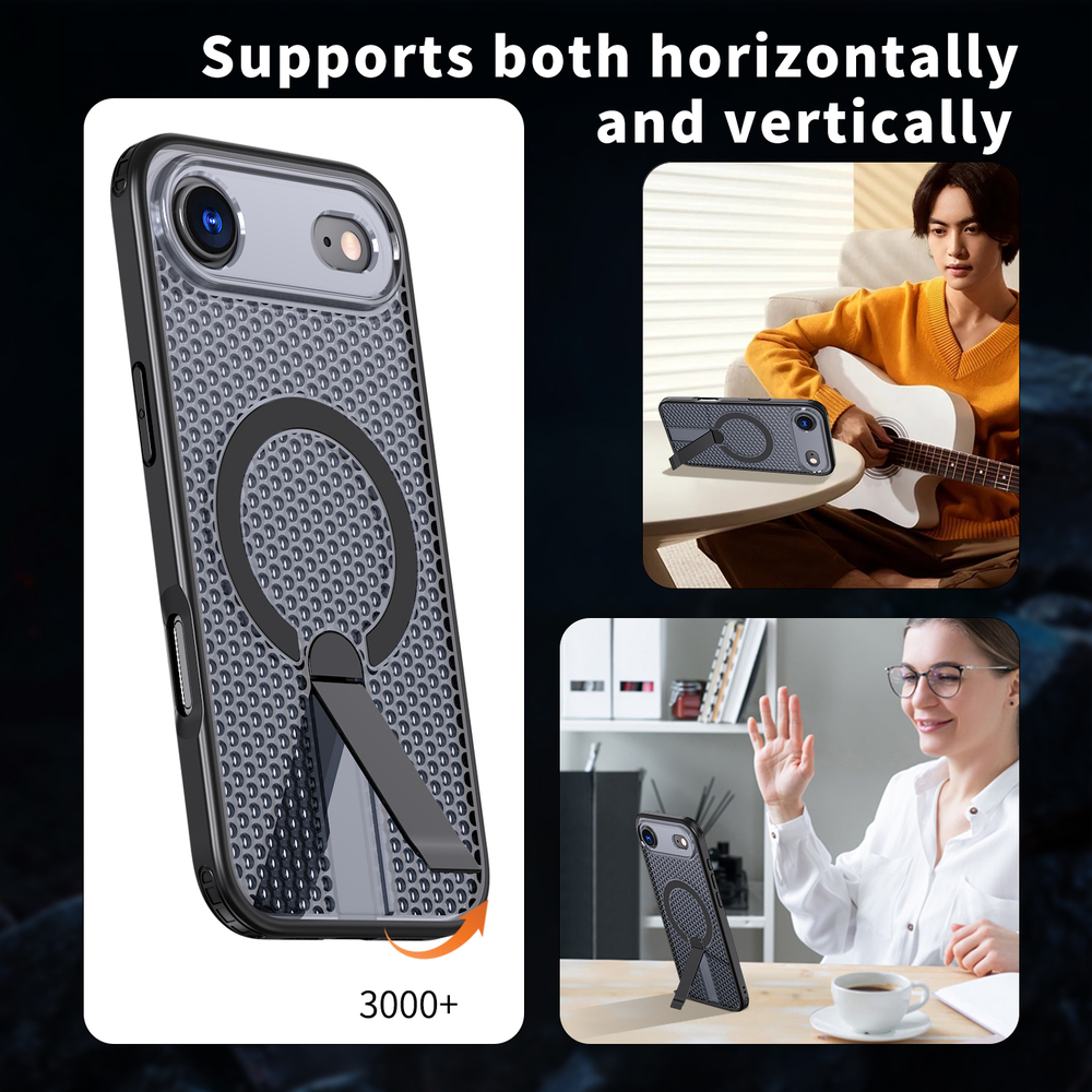 Прозрачный чехол Mesh Pro Magnetic Case для iPhone 17 Air
