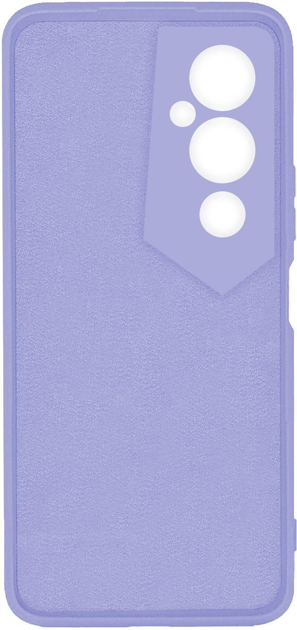 Мягкий Soft Touch чехол из силикона для TECNO POVA 4 PRO с бархатной подкладкой