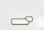 Кнопка ACTIS для LINK PRO/VECTOR/LINK/HI-TEC стекло белый
