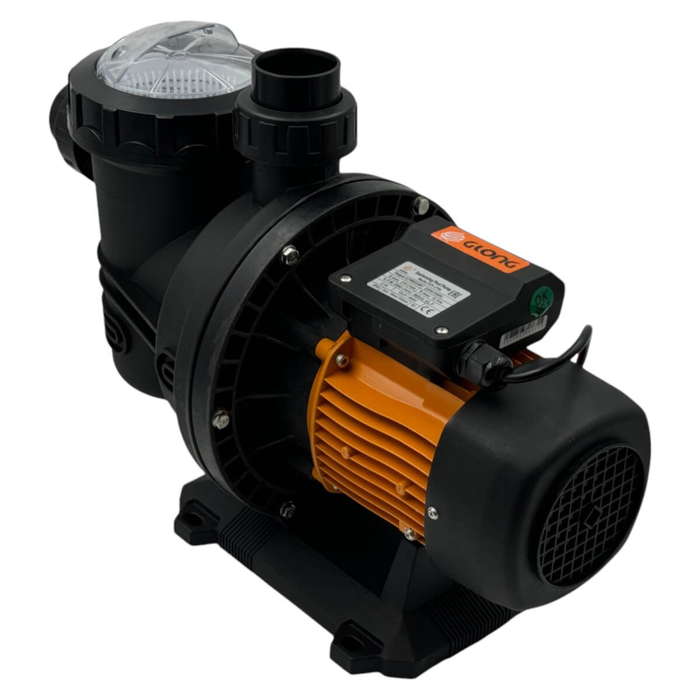 Насос для бассейна Glong 3-фазный 380 В 17,9 м³/ч FCP-1100S2T с префильтром
