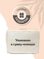 Одеяло льняное ватное 2 спальное, 172х205, тяжелое, теплое,  чехол 100% лён