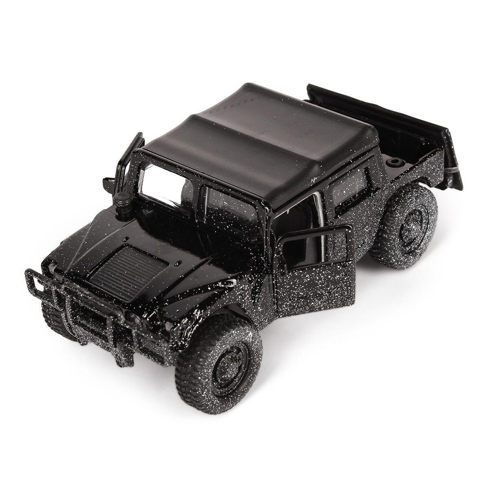 Модель ин. мет. "Hummer H1 Пикап в снегу" 12см, откр.дв.баг. коробка SB-18-09-H1-N(SNOW)-WB (Технопарк)