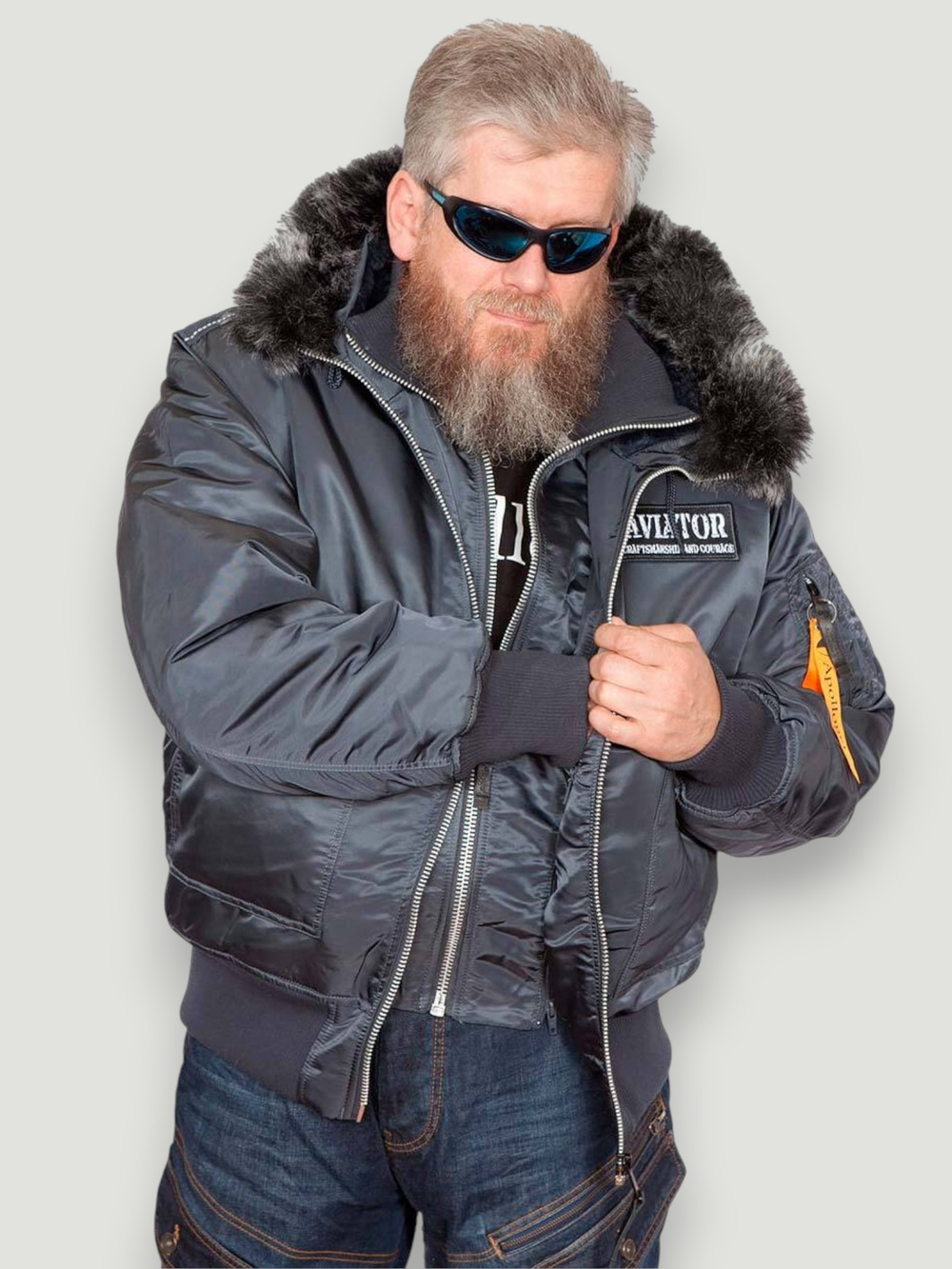 AVIATOR HD (steel blue - стальной синий)