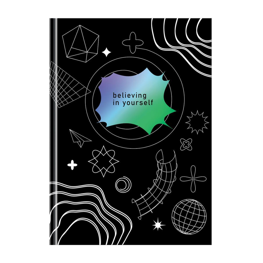 Записная книжка, 80 листов, "Поверь в себя" (BG)