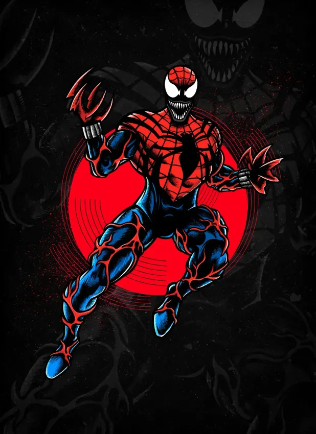Открытка "Spider-Man 1994: Spider-Man Carnage"
