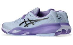 Женские Кроссовки теннисные Asics Gel-Resolution X Night Energy - blue fade/gunmetal