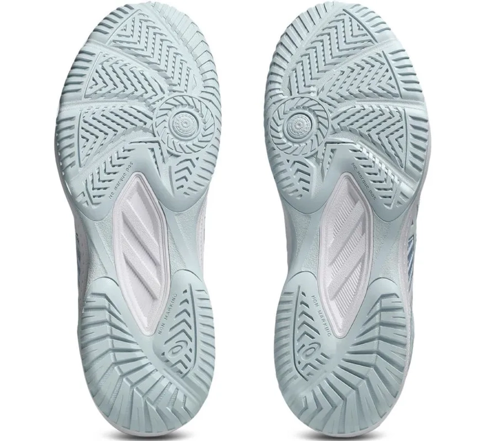 Женские теннисные кроссовки Asics Court Slide 4 - sky/white