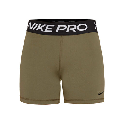 Женские теннисные шорты Nike Pro 365 Ball Shorts Women - Olive, Black