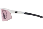 Спортивные очки с диоптриями GOG Kilo / White-Black / Photochromic Pink-Smoke Lens