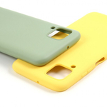 Панель Soft Touch для Huawei P40 Lite, 012065 Желтый