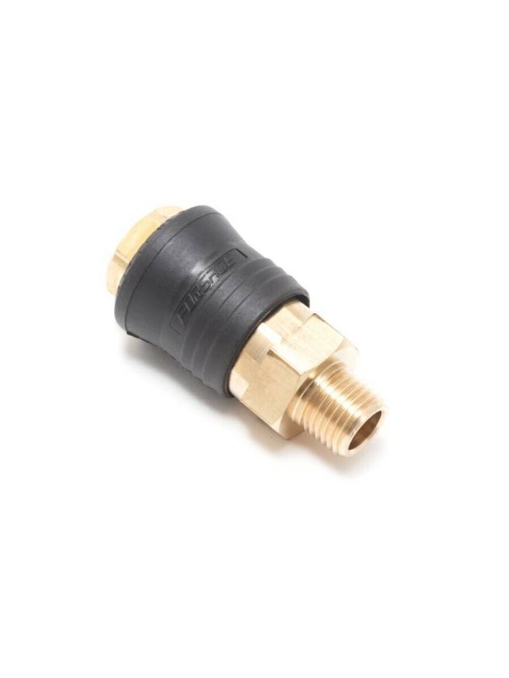 Быстроразъем пневматический с клапаном, наружная резьба 3/8''(ONE TOUCH) Forsage F-SE6-3SM
