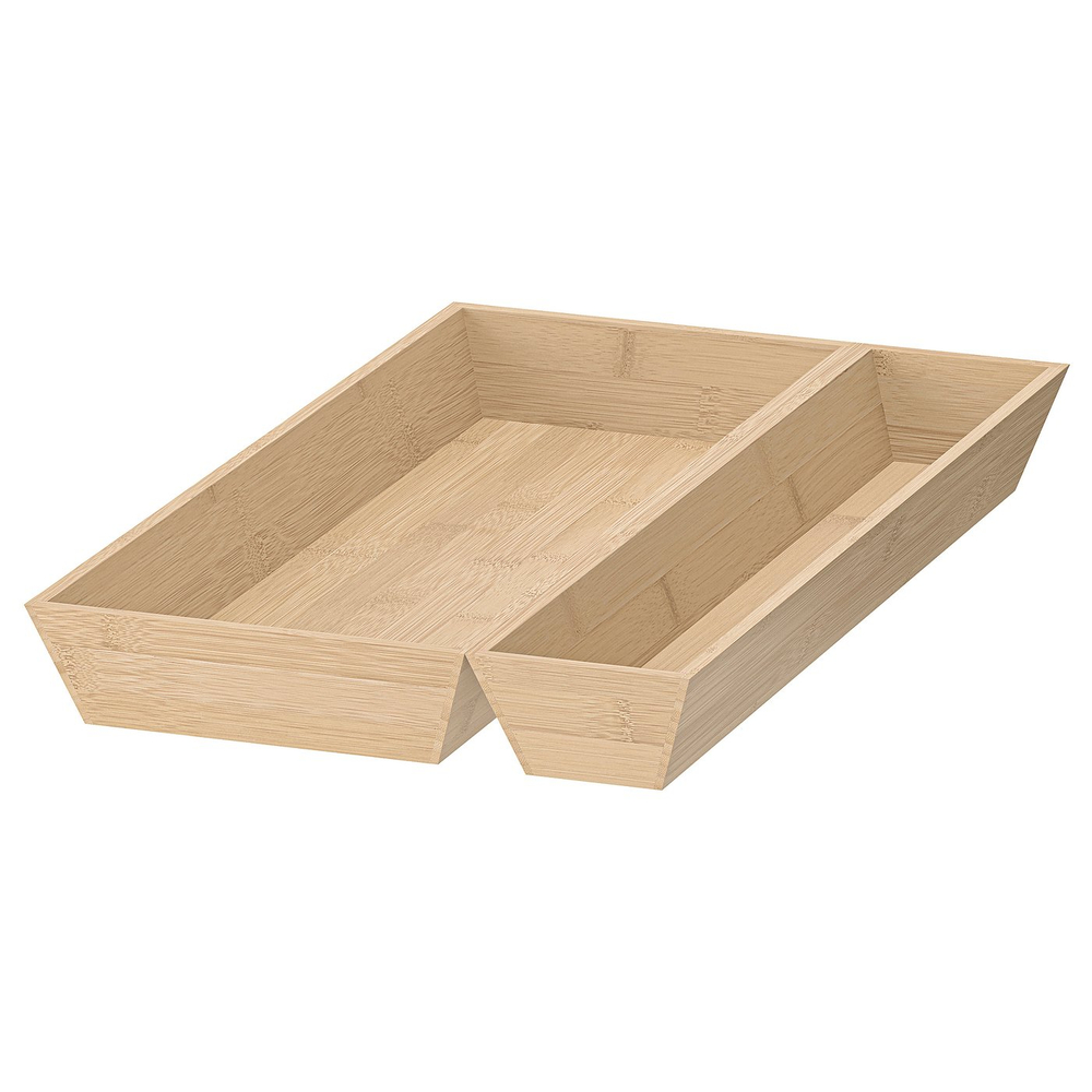 IKEA UPPDATERA  (ИКЕА УППДАТЕРА)  -  Вкладыш для ящика, 2 предмета - бамбук 30x50 см