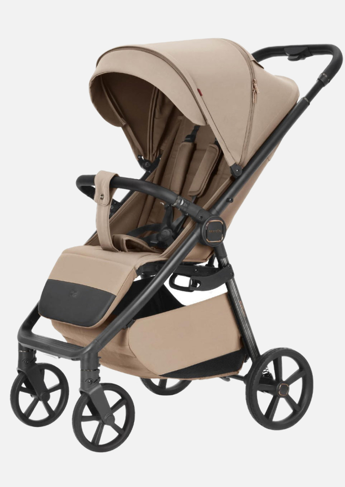 Carrello Коляска Bravo (carbon) Frost Beige