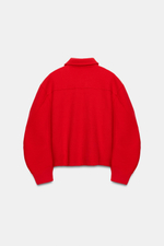 ТОЛСТОВКА С ОТЛОЖНЫМ ВОРОТНИКОМ — ZARA