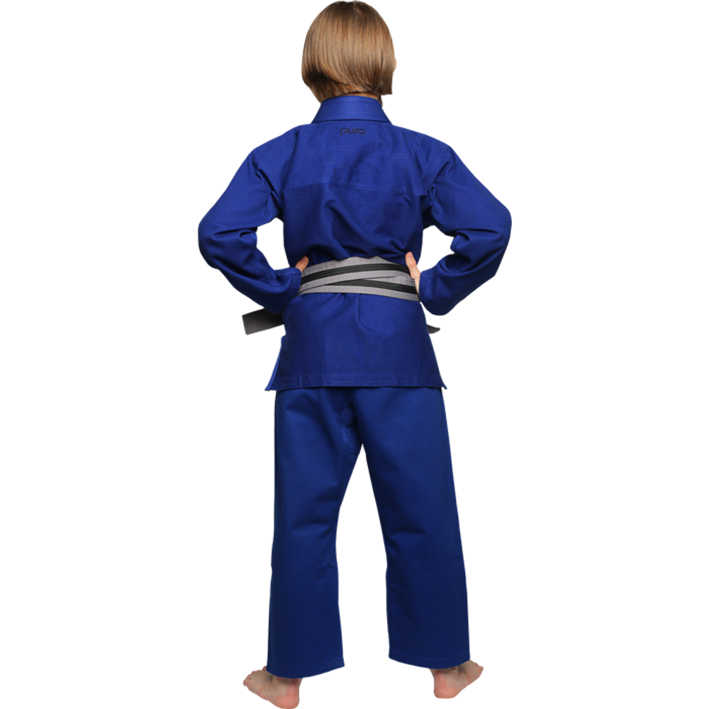 Детское ги для BJJ Jitsu Puro Blue