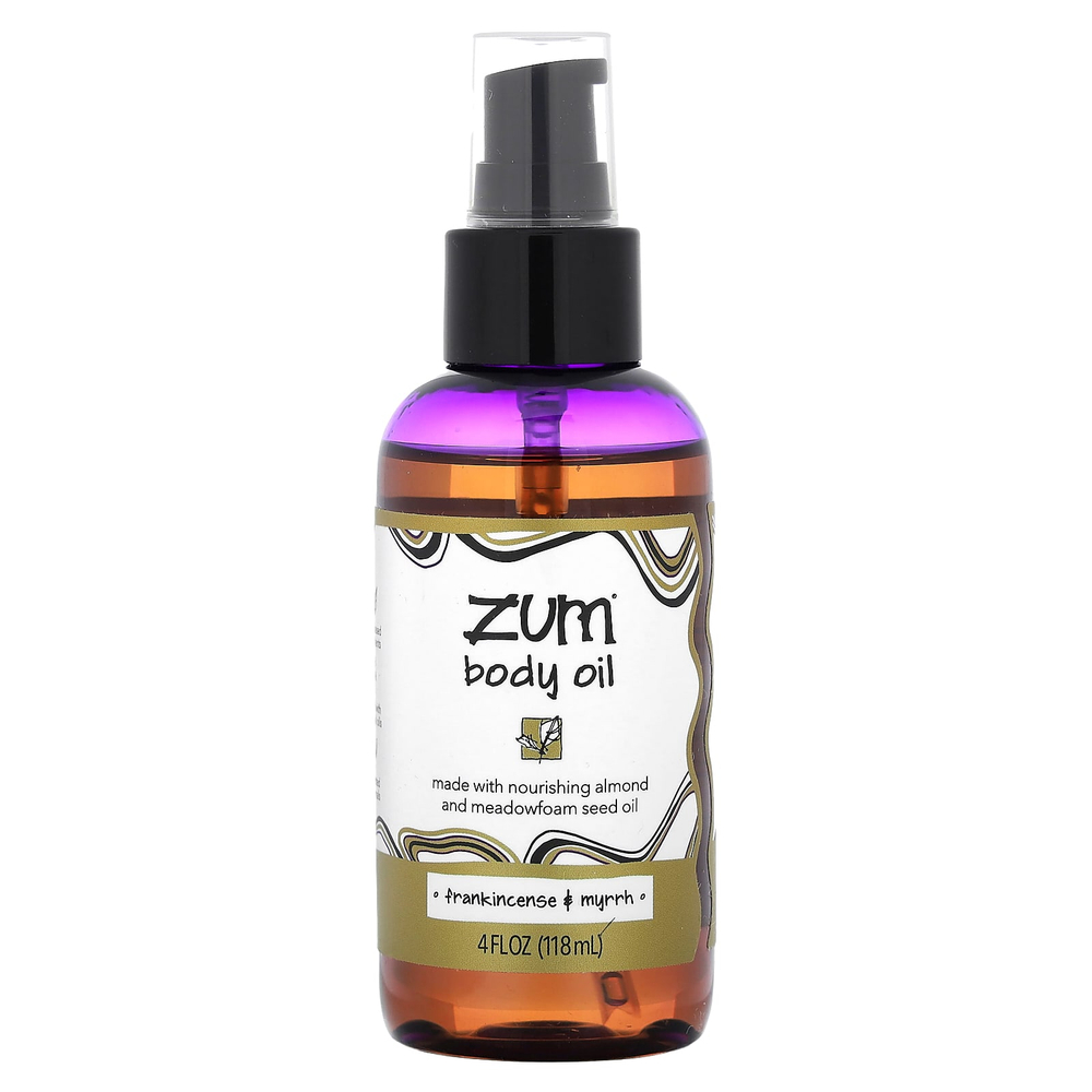 ZUM, Zum Oil, ладан и мирра, 118 мл (4 жидк. унц.)
