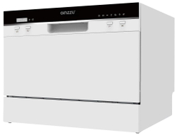 Посудомоечная машина Ginzzu DC361 компактная, 6 комплектов, средство 3в1