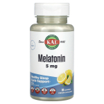 Антиоксидант KAL "Melatonin" 5мг 30 таблеток, для нормализации сна