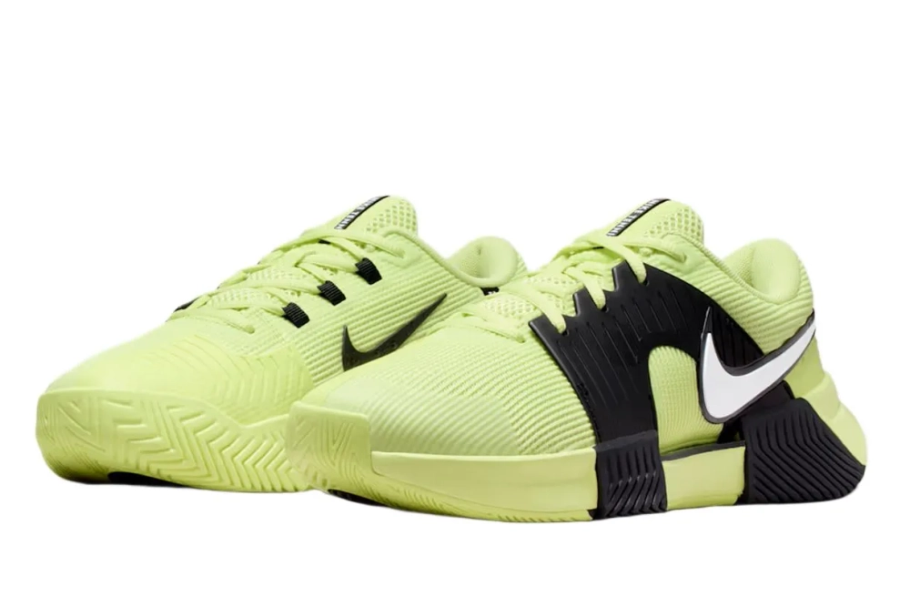 Женские теннисные кроссовки Nike Zoom GP Challenge 1.5 Premium - black/light lemon twist/white