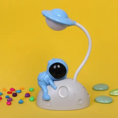 Светильник настольный «Cosmo-Любимая Луна» LED 28*11,5*7,5см USB 4v 3w, Бело-голубой
