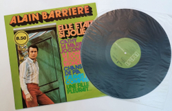 Винтажная виниловая пластинка LP Alain Barriere Elle Etait Si Jolie (France 1974)