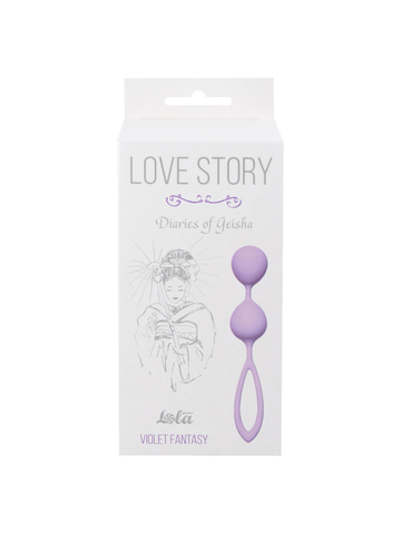 Вагинальные шарики Love Story Diaries of a Geisha Violet Fantasy 3005-05Lola