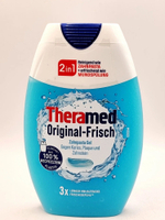 Зубная паста-гель THERAMED ORIGINAL 2 в1 с фтором, против зубного камня, 75 мл (Германия)