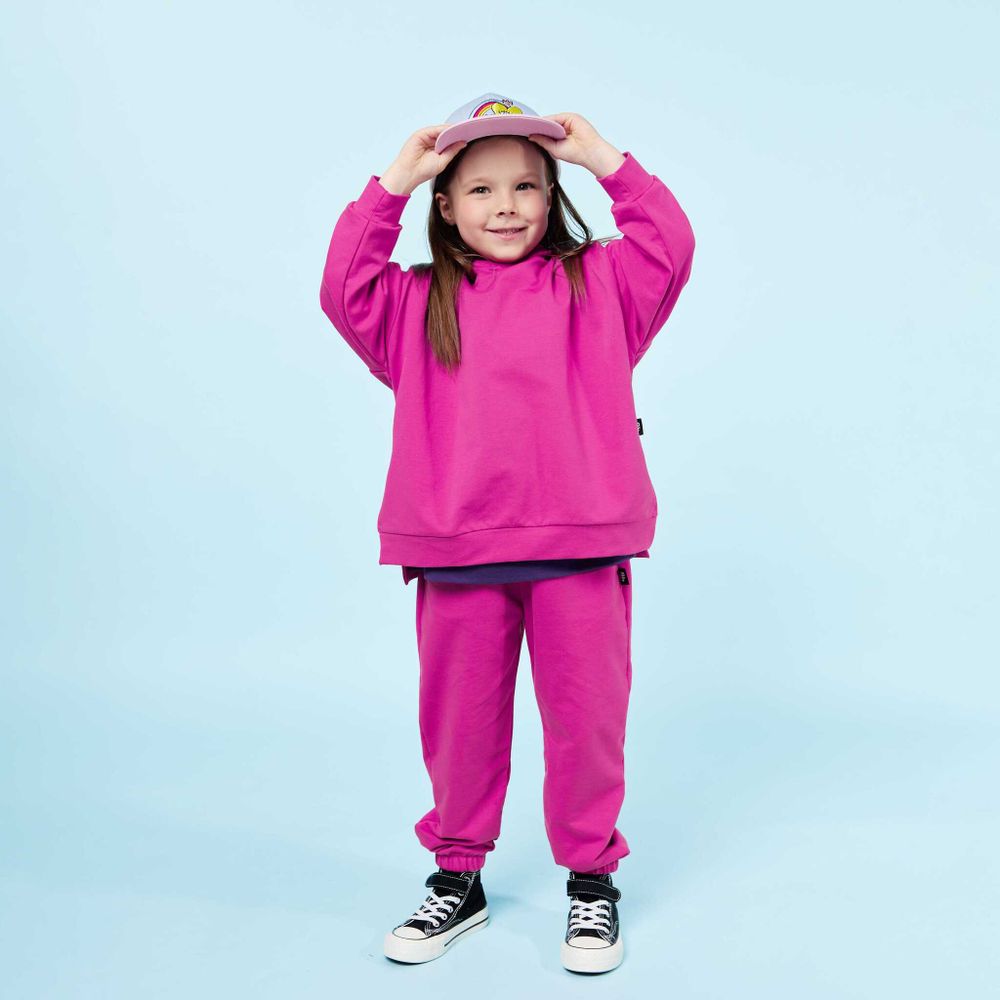 Худи оверсайз "Bb team pink"