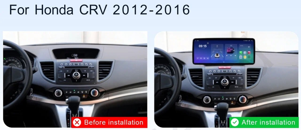 Установочный комплект для HONDA CRV IV 2012-2015 (RM) KUBERG GL-1241-FW