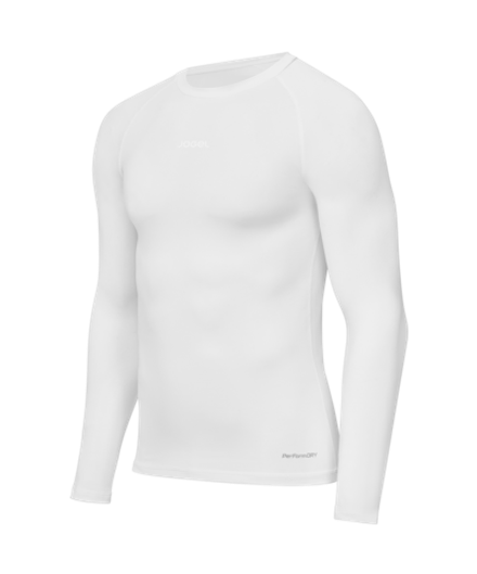 Футболка компрессионная с длинным рукавом Jogel CAMP 2 PerFormDRY Baselayer LS Tee, белый 00