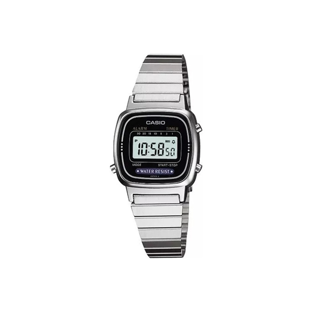 CASIO Women"s YOUTH Black Watch LA670WA-1D