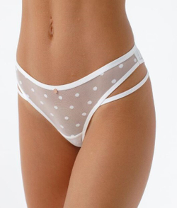 Трусики 63131 PIN UP Coquette Revue (nero/nudo черный 46(52))