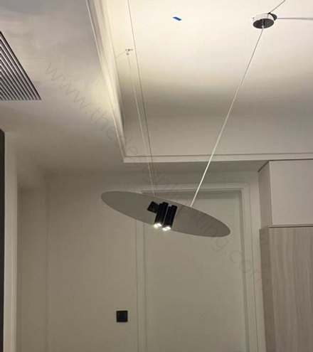 Pendant design lamp Cartesio by Davide Groppi