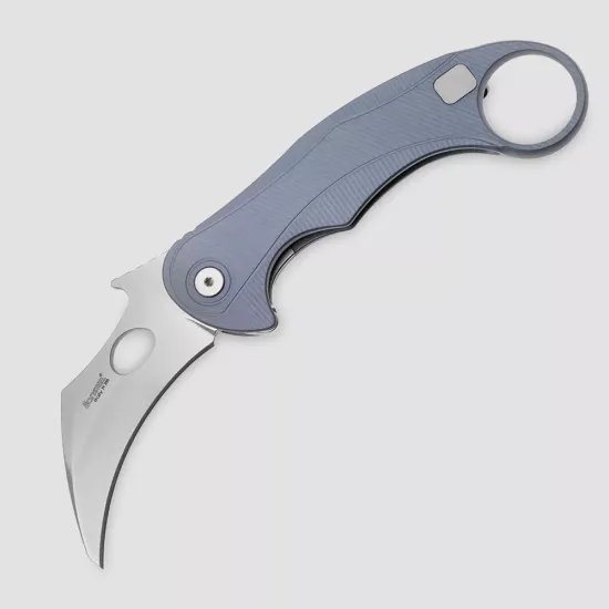 Нож Lion Steel L.E.One MID - с клинком из стали порошковая сталь Böhler M390 Microclean®, рукоять алюминиевый сплав ERGAL L/LE2 IS