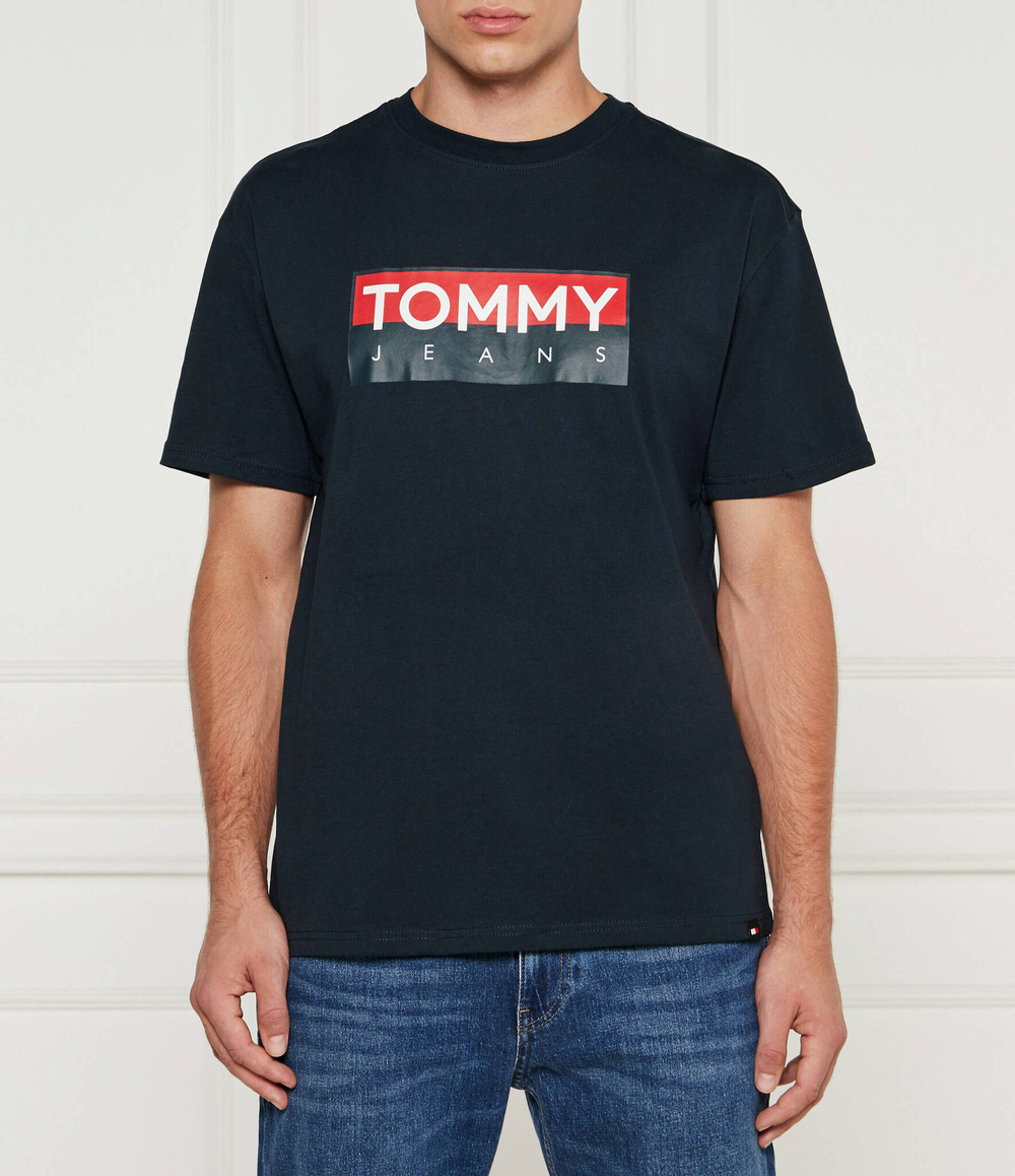 Футболка Tommy Jeans - темно-синий(DM0DM19684)
