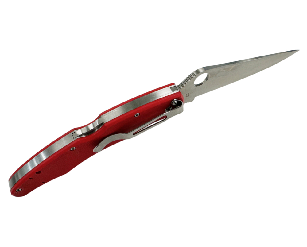 Складной нож КОП-01, сталь D2, G10, красный, kop-red