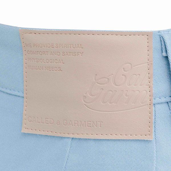 Брюки Classic wide chinos Мужские небесно-голубые - фото 8